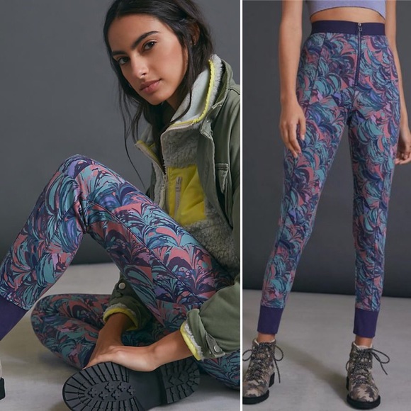 Anthropologie Saturday Sunday Samia High Waist Jogger Leggings - Picture 2 of 10